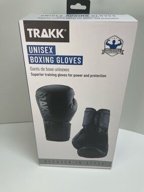 Unisex Boxing Gloves – Black. Trakk